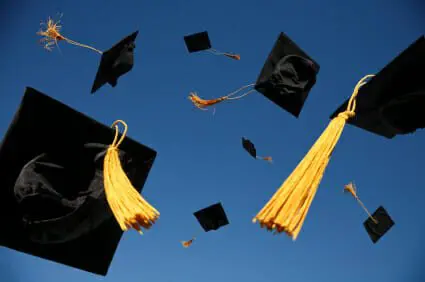 University of Maine Student Savannah Haines Awarded Thomas J. Henry Leadership Scholarship 1 Graduation gaps being thrown into the air