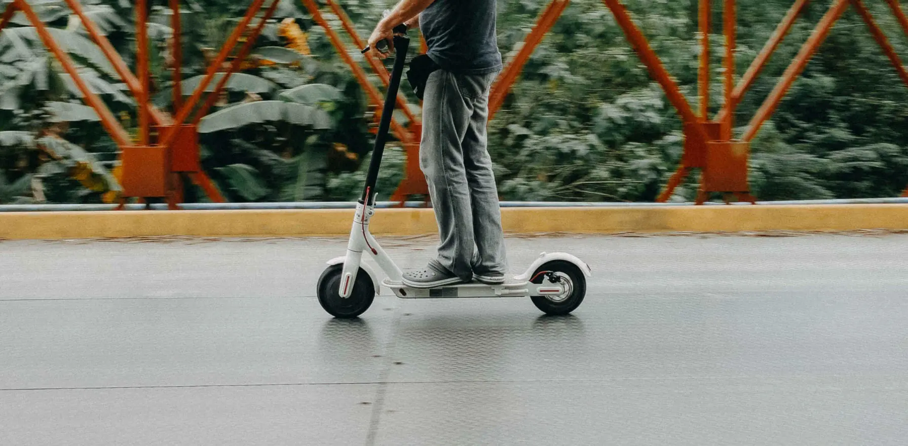 Blog 14 Man riding on scooter