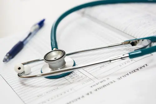 Blog 18 Stethoscope on document