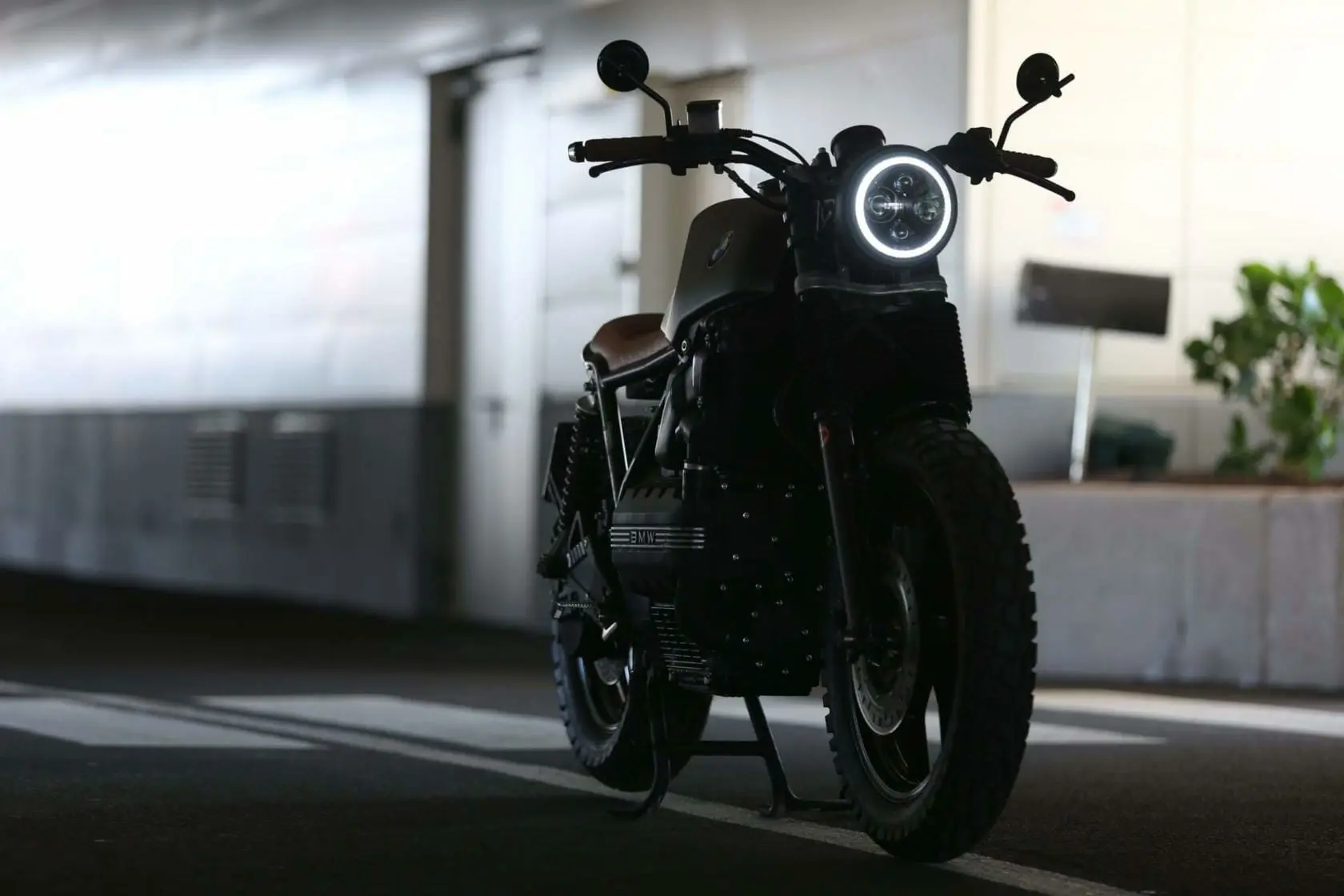 Motorcyclist Killed in North Austin Crash 1 Motorcycle parked in driveway