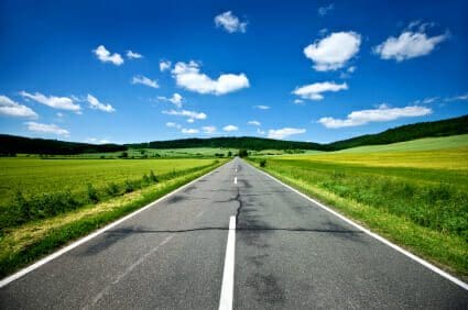 Blog 8 Open road on clear day