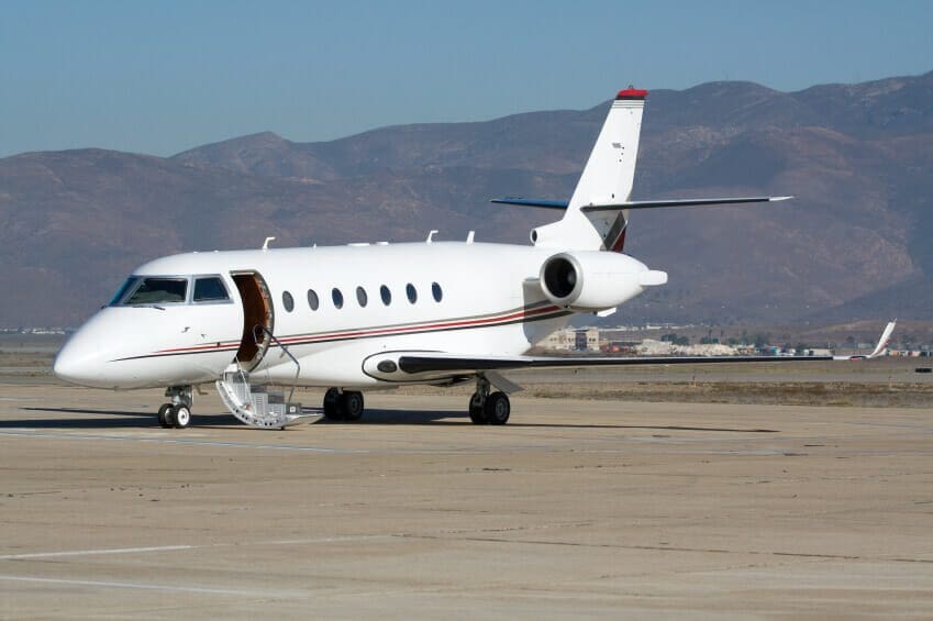 Rear-End Collisions in Texas: Who's Really at Fault? 4 Business jet parked on runway