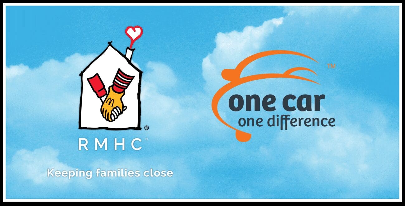 Thomas J. Henry Donates Three Vehicles to Ronald McDonald House in Corpus Christi 1 RMHC and One Car logos